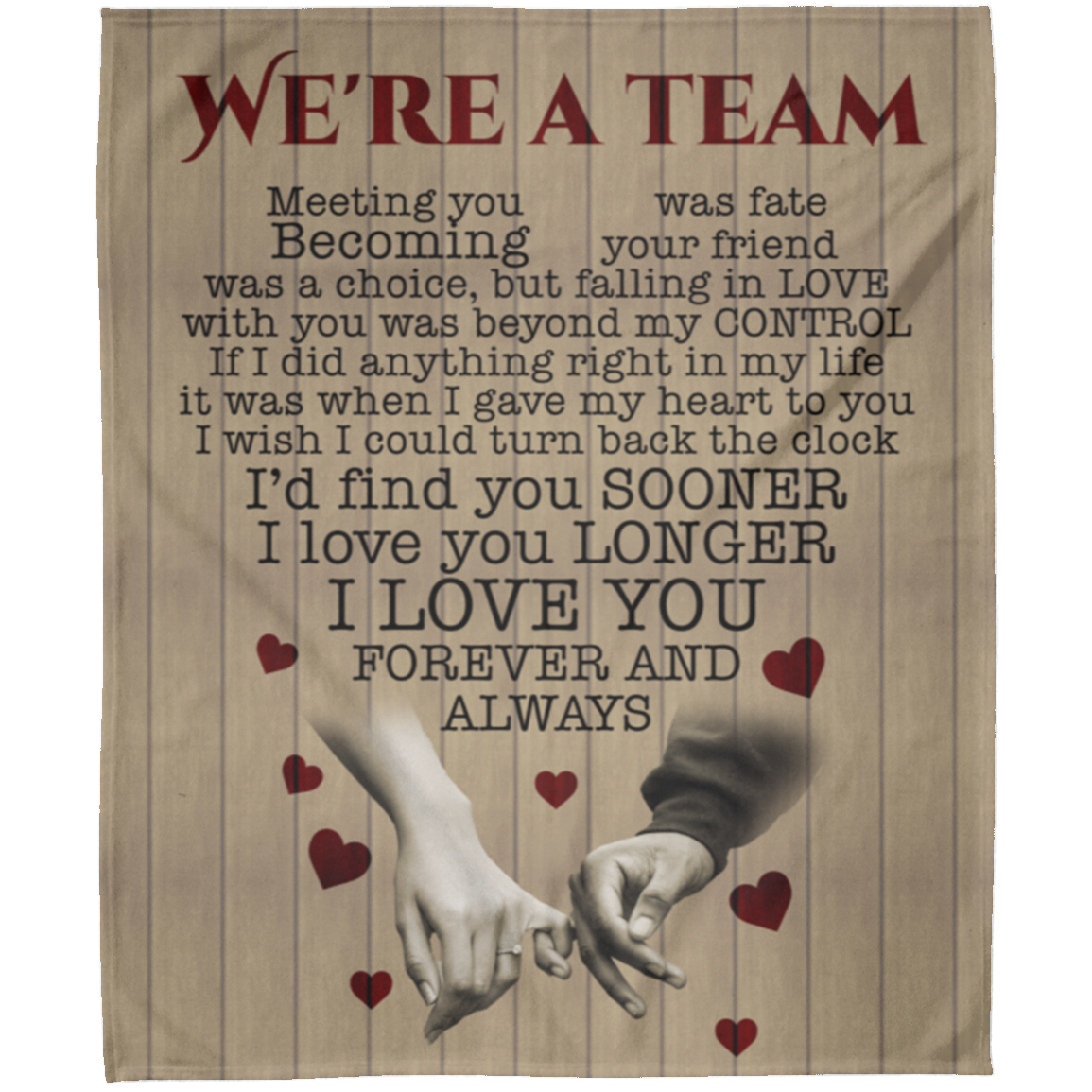 To My Wife | FLM Arctic Fleece Blanket 50x60