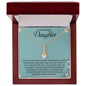 To My Beautiful Daughter | Alluring Beauty necklace