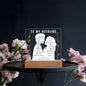 To My Husband | Printed Square Acrylic Plaque