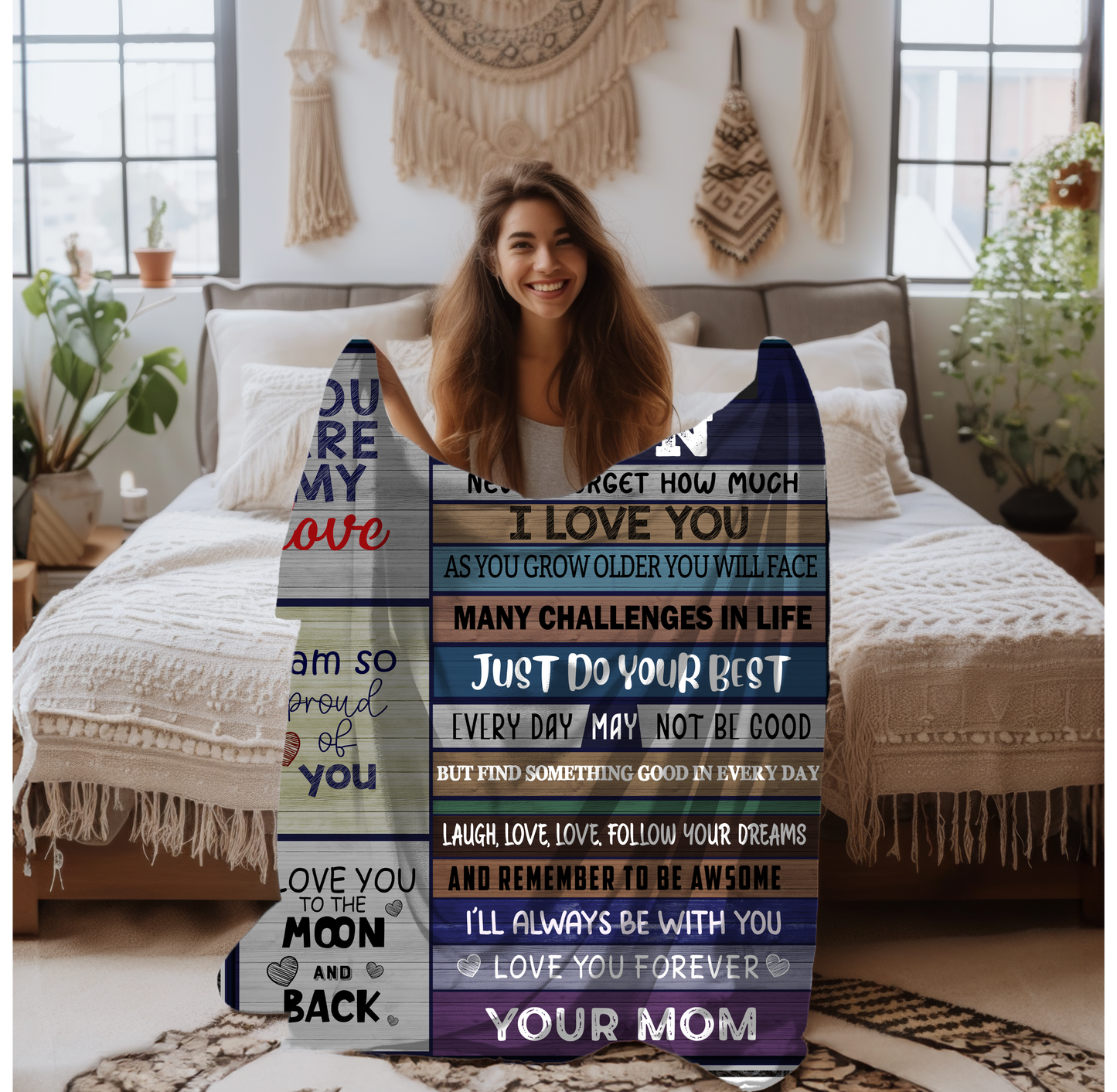 To My Son | FLM Arctic Fleece Blanket 50x60