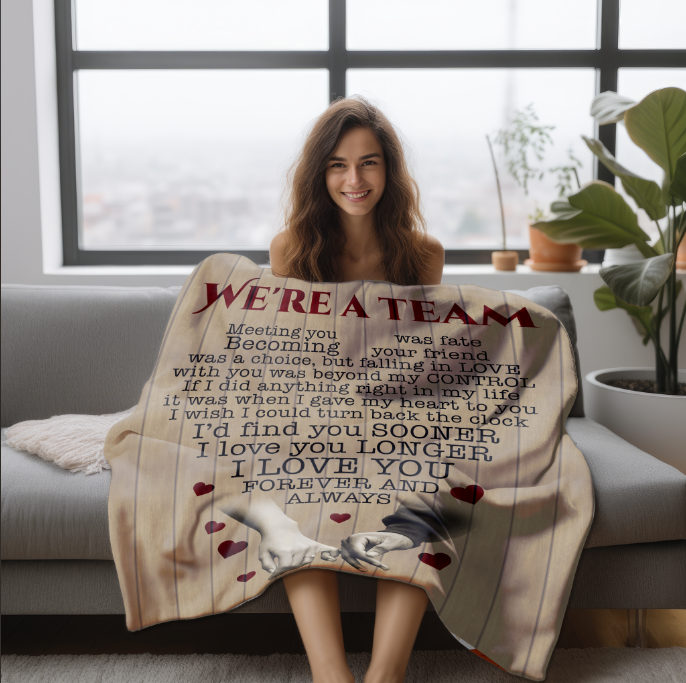 To My Wife | FLM Arctic Fleece Blanket 50x60