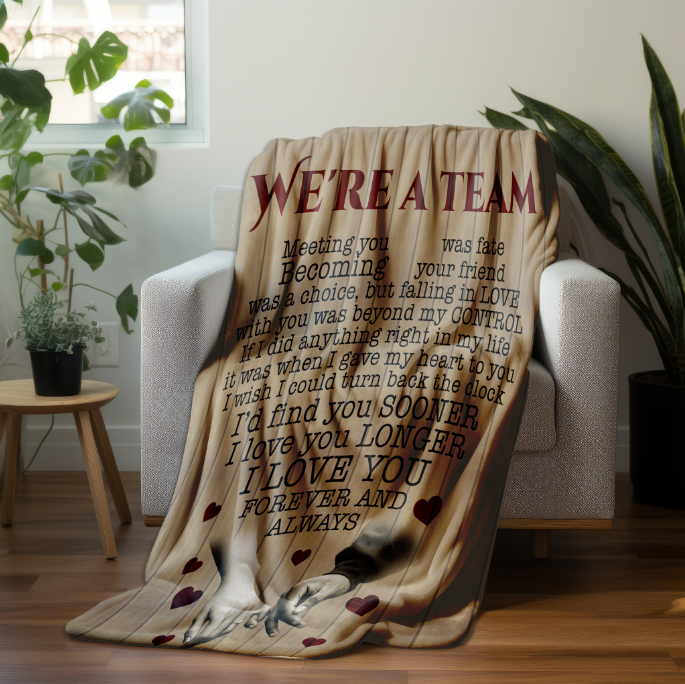 To My Wife | FLM Arctic Fleece Blanket 50x60